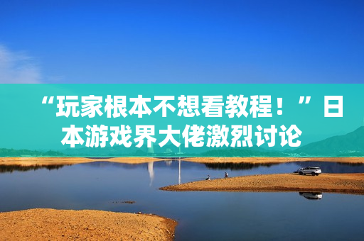 “玩家根本不想看教程！”日本游戏界大佬激烈讨论