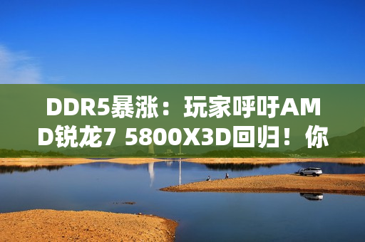 DDR5暴涨:玩家呼吁AMD锐龙7 5800X3D回归!你同意吗 DDR5暴涨:玩家呼吁AMD锐龙7 5800X3D回归!你同意吗