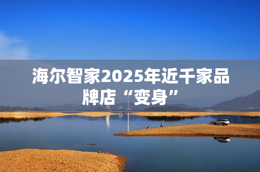 海尔智家2025年近千家品牌店“变身”