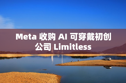 Meta 收购 AI 可穿戴初创公司 Limitless