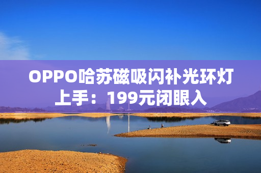 OPPO哈苏磁吸闪补光环灯上手：199元闭眼入