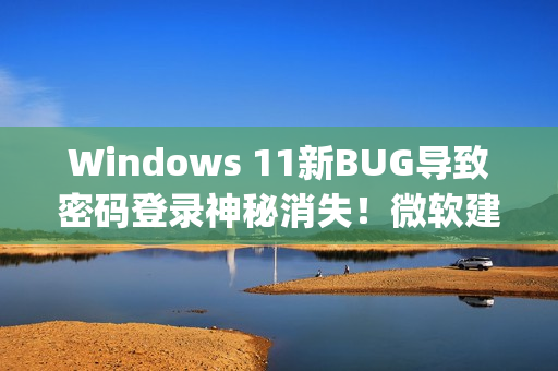 Windows 11新BUG导致密码登录神秘消失！微软建议"盲操"