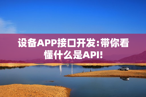设备APP接口开发:带你看懂什么是API!