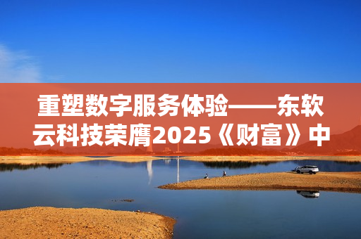 重塑数字服务体验——东软云科技荣膺2025《财富》中国最佳设计榜