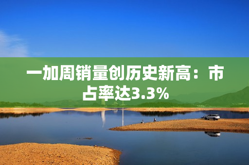 一加周销量创历史新高：市占率达3.3%