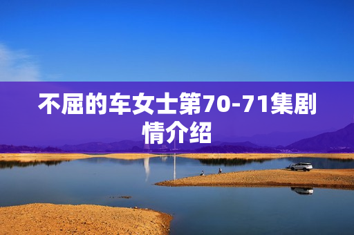 不屈的车女士第70-71集剧情介绍 不屈的车女士第70-71集剧情介绍