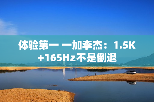 体验第一 一加李杰：1.5K+165Hz不是倒退