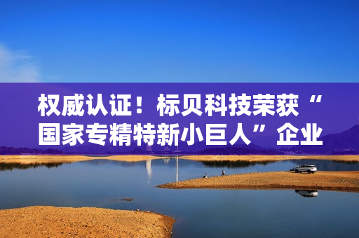 权威认证！标贝科技荣获“国家专精特新小巨人”企业称号
