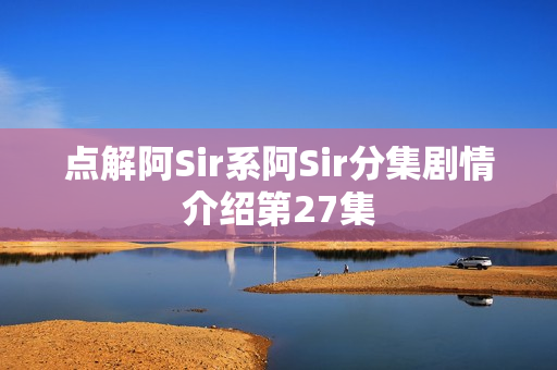点解阿Sir系阿Sir分集剧情介绍第27集