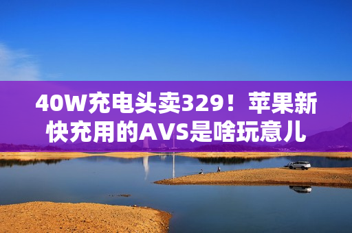 40W充电头卖329！苹果新快充用的AVS是啥玩意儿