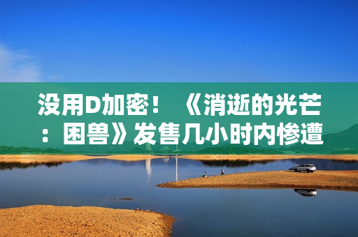 没用D加密！ 《消逝的光芒：困兽》发售几小时内惨遭破解