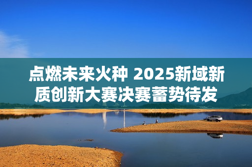 点燃未来火种 2025新域新质创新大赛决赛蓄势待发