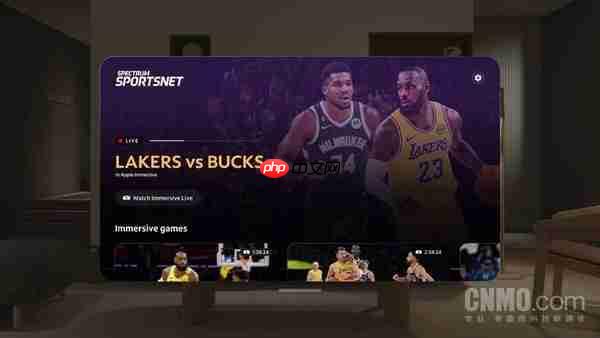 Apple Vision Pro将提供湖人队比赛3D直播 1月9日开启