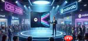 摩托罗拉摺叠旗舰来袭?CES 2026 预告挑战高阶手机格局!