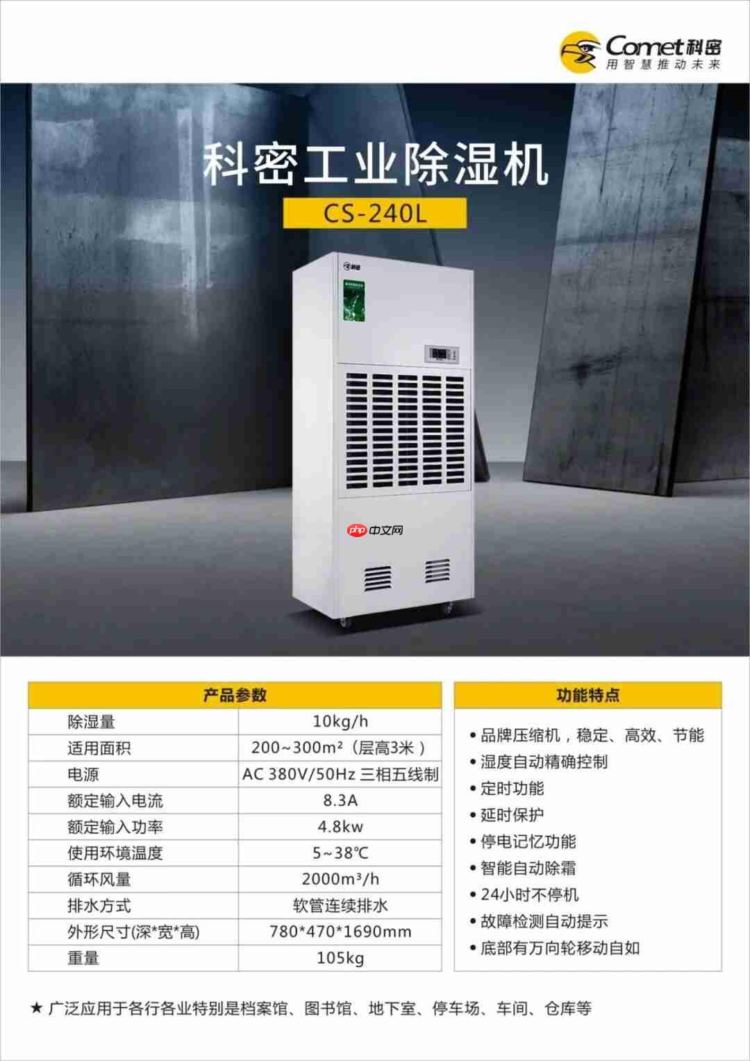 科密工业除湿机系列,精准控湿,为高品质与效率护航!