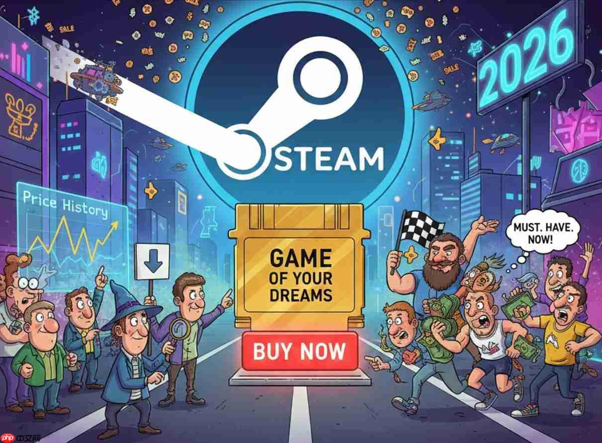 该等低价还是直接冲?玩家敲碗Steam纳入「价格追蹤」功能