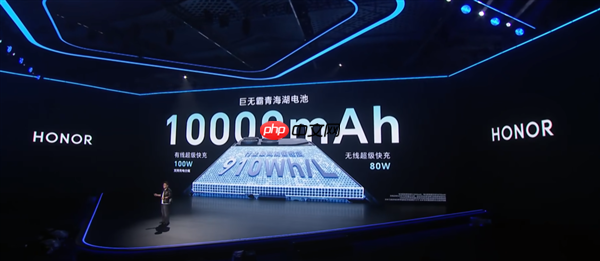 史上最大!荣耀WIN全系首发10000mAh巨无霸电池:干掉充电宝