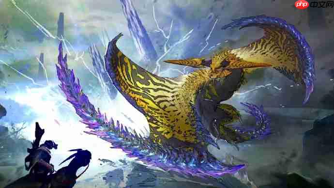 霸气煌雷龙与锁刃龙!《怪物猎人:荒野》设计草图公开