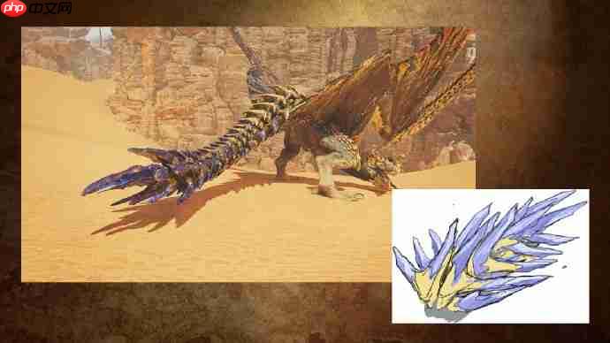 霸气煌雷龙与锁刃龙!《怪物猎人:荒野》设计草图公开