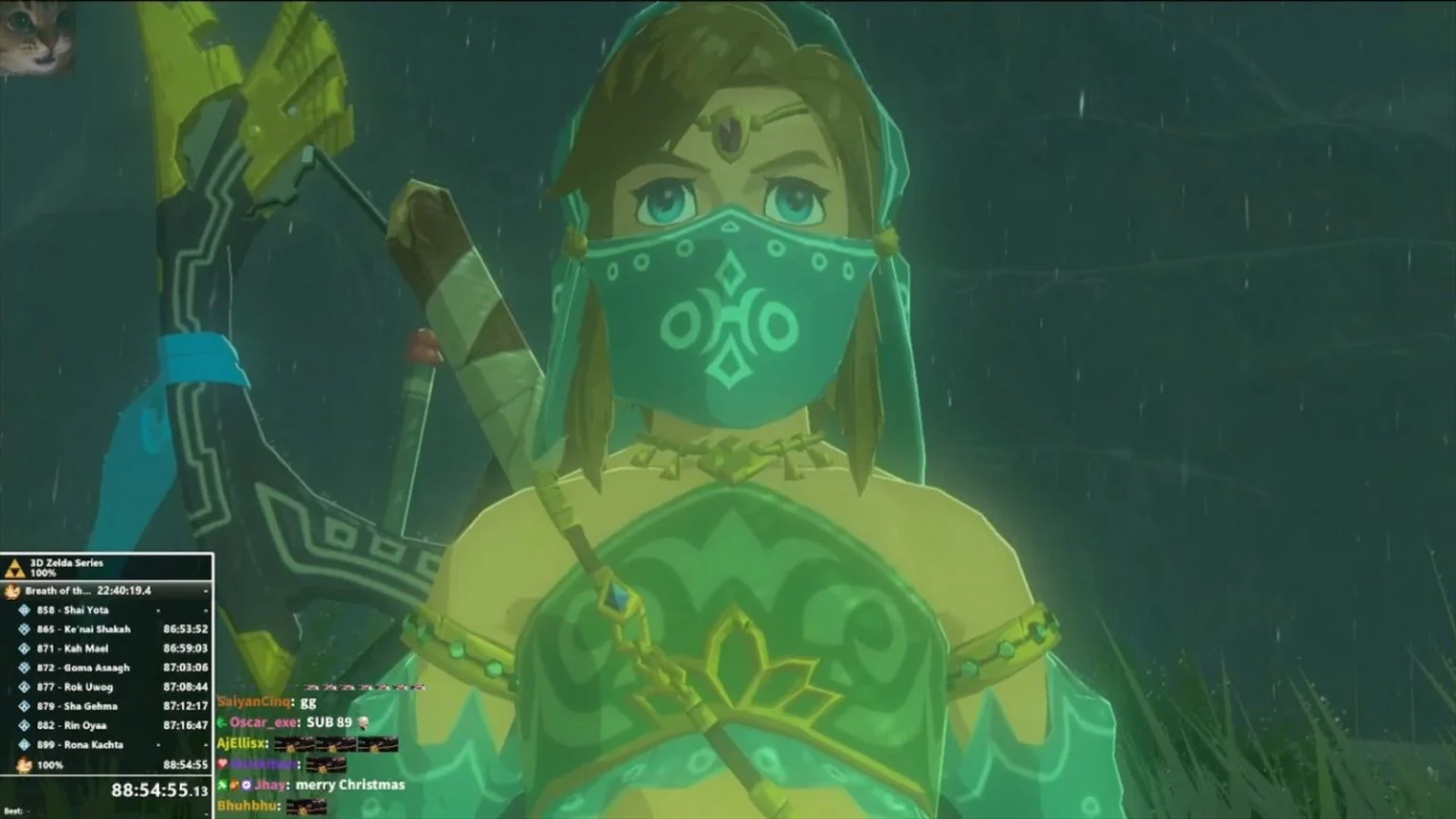 《塞尔达》3D版7部100%RTA神玩出现 总耗时约90个小时