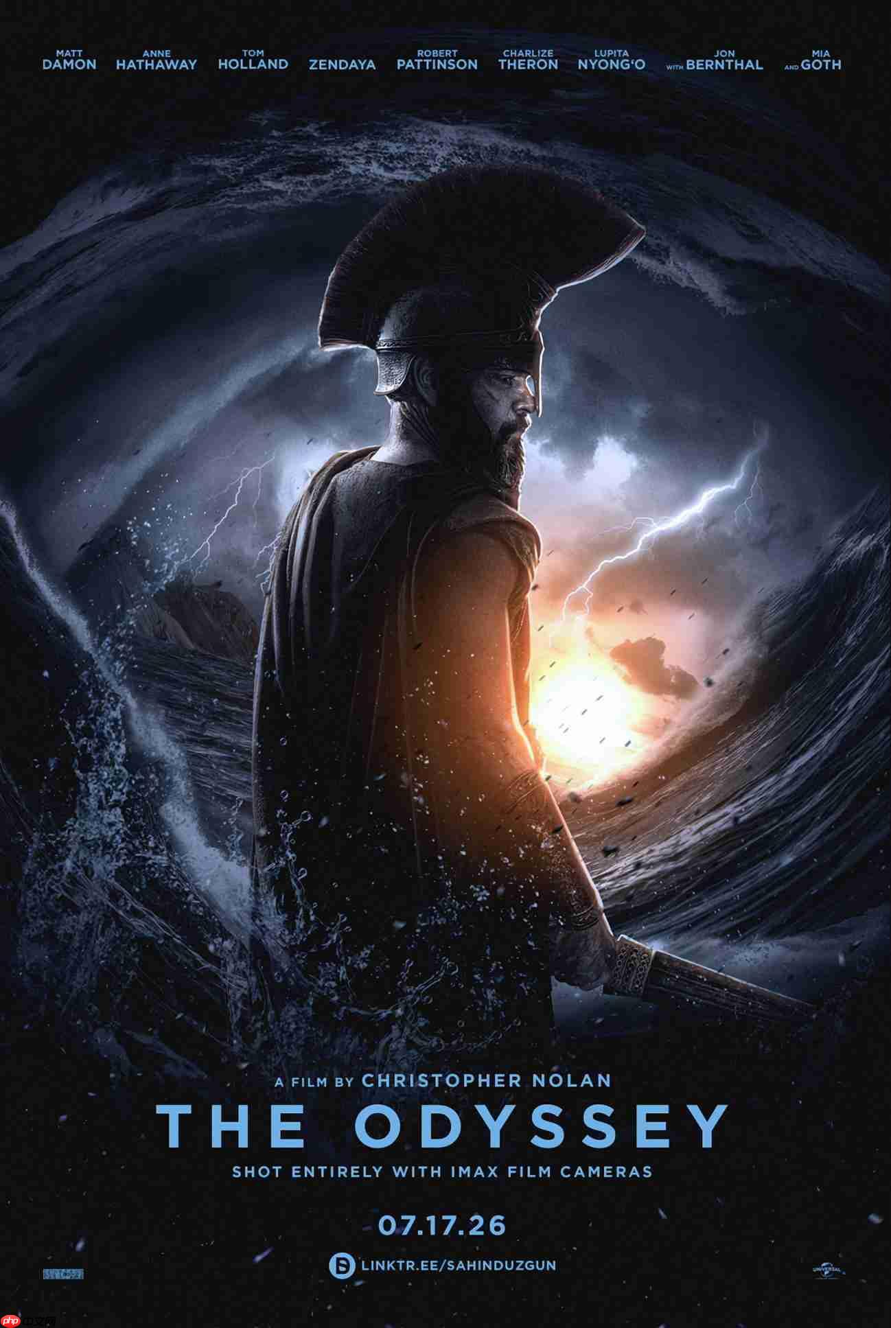 诺兰导演新作《奥德赛》中文预告首发,明年 7 月北美上映