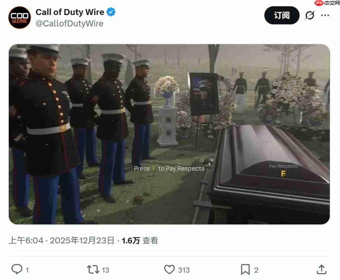 传奇谢幕!业界多名开发者悼念FPS传奇开发者Vince Zampella