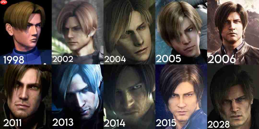 永远的传奇!《生化危机》官方发布里昂成长历程