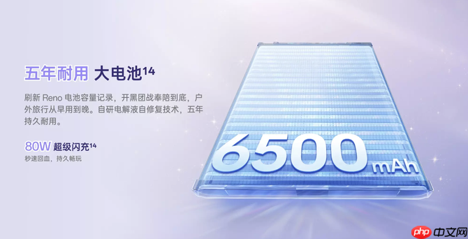 OPPO Reno15c 星光蝴蝶结新品开售，骁龙7 + 80W 闪充，2899 元起