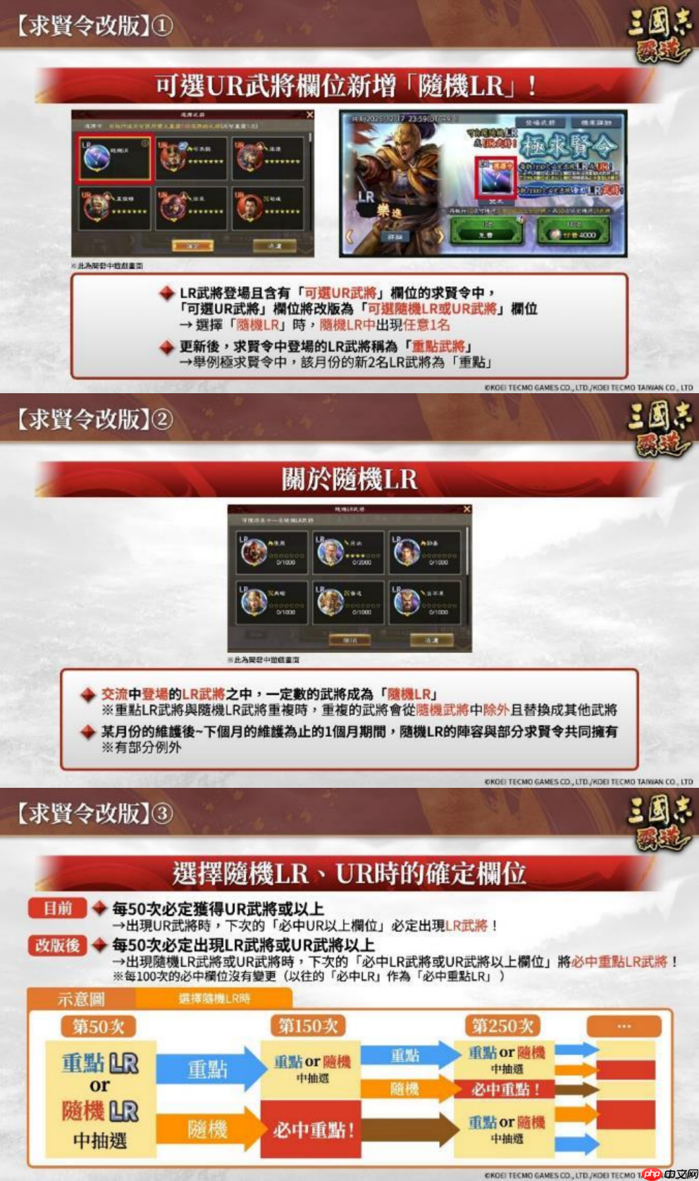 『三国志 霸道』 新赛季「集材建阵」 登场!新 LR 武将于 12 月更新登场!