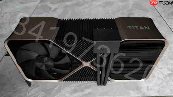 Titan Ada巨卡原型现身:48GB显存、四插槽、900W供电