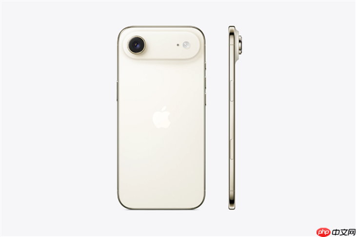 初代销量惨淡近乎停产!iPhone Air 2计划升级双摄+降价