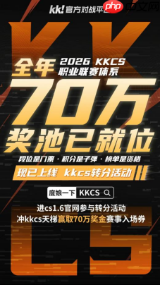 致敬老兵！CNCS20周年，KK官方对战平台携Alex开启cs1.6转分活动，马年70万赛事再续热血