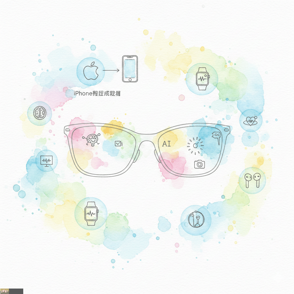苹果智慧眼镜传闻彙总:AI驱动与生态系整合成亮点