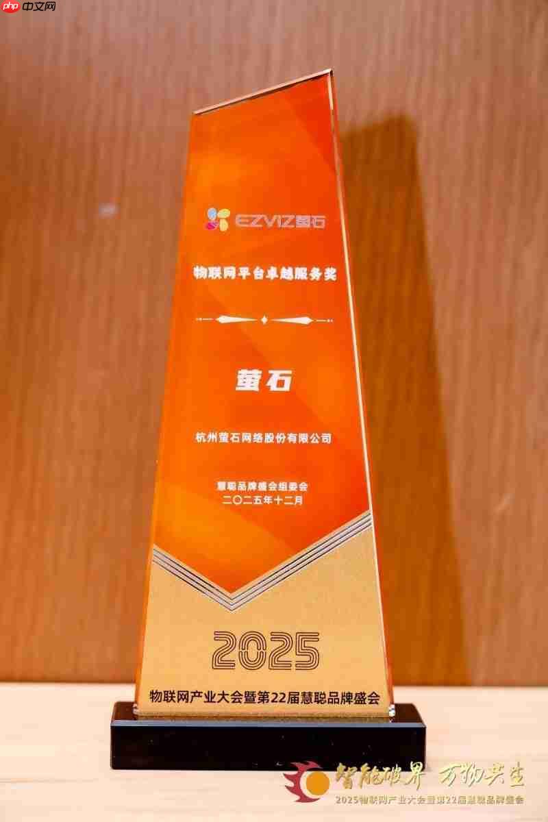 载誉前行!萤石实力斩获4项权威荣誉,诠释行业引领者本色