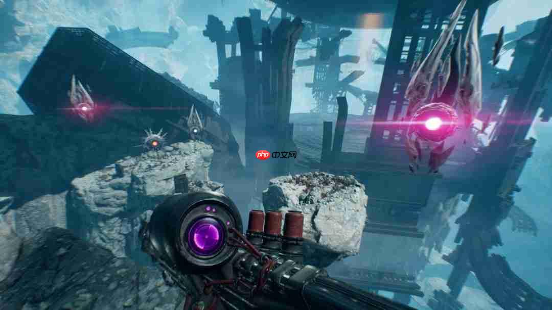 恐怖射击游戏《月之深渊》新预告 疯狂扫射怪物