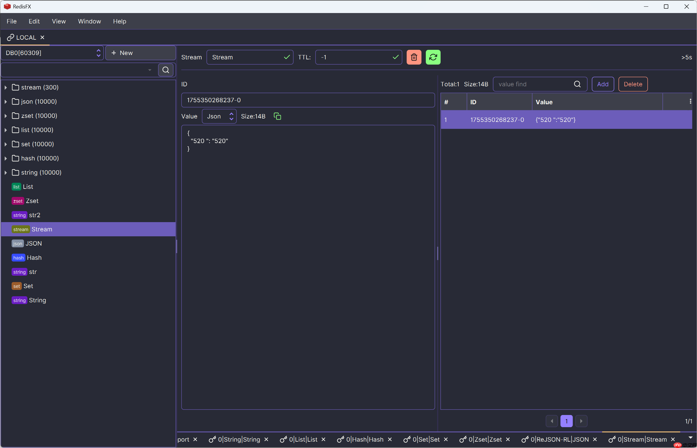 RedisFX v2.3.21 已经发布，使用 JavaFX 开发的 Redis GUI 工具