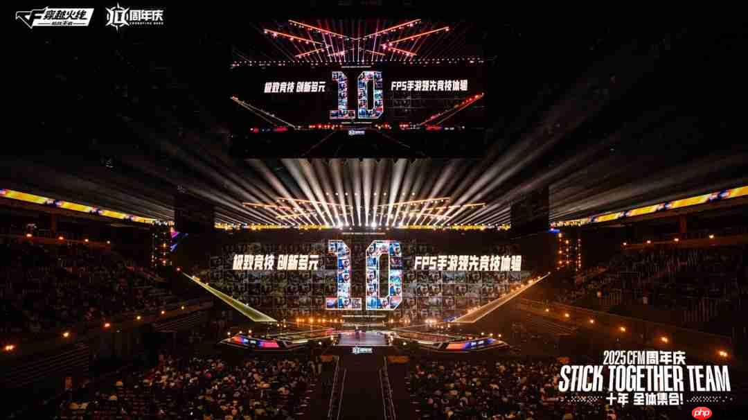 电竞赛事累计观看人次超10亿,2025CF手游十周年盛典暨CFML秋季赛S18总决赛收官