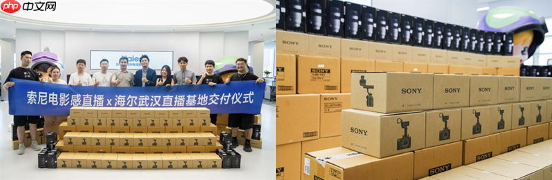 百台索尼FX3落户武汉星睿创客传媒有限公司,国民品牌缘何打造“直播航母”
