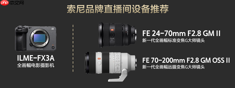 百台索尼FX3落户武汉星睿创客传媒有限公司,国民品牌缘何打造“直播航母”