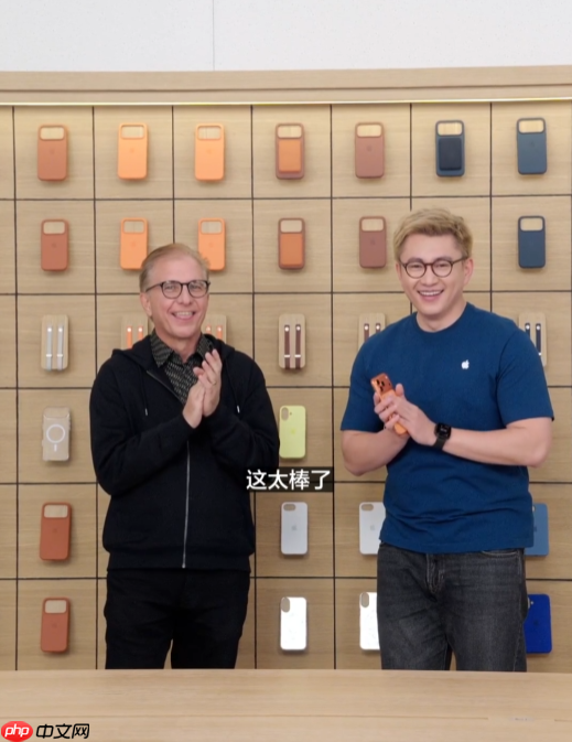 苹果副总裁中国行直播带货量反超库克 入职近四十年!