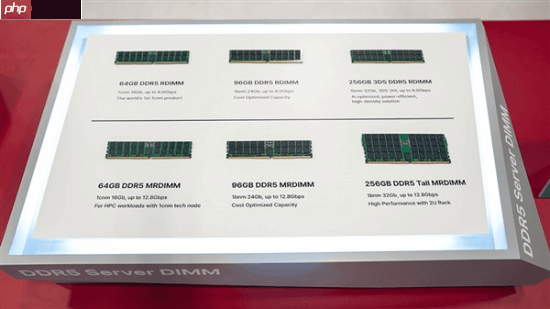 一条就256GB!SK海力士展示内存天花板!