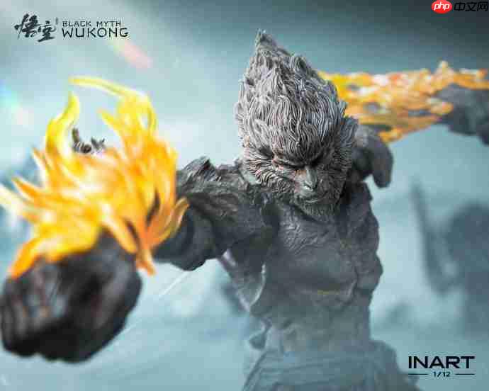 昆仑顶上柱擎天！《黑神话：悟空》石猿手办即将开订