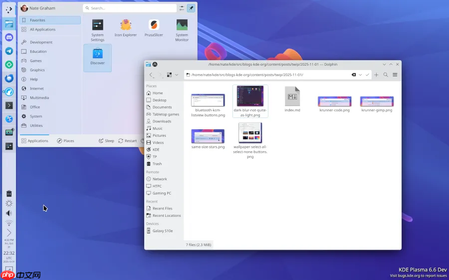 KDE Plasma 6.8 起将完全转向 Wayland
