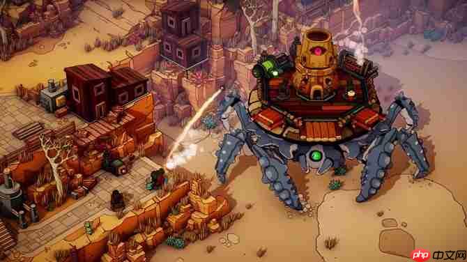 《DuneCrawl》2026年1月正式推出 合作机甲动作冒险