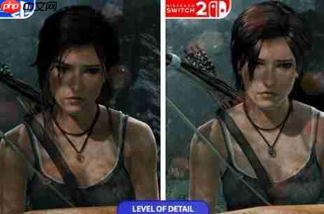 略逊一筹! 《古墓丽影:终极版》Switch版与PS4版画面性能对比