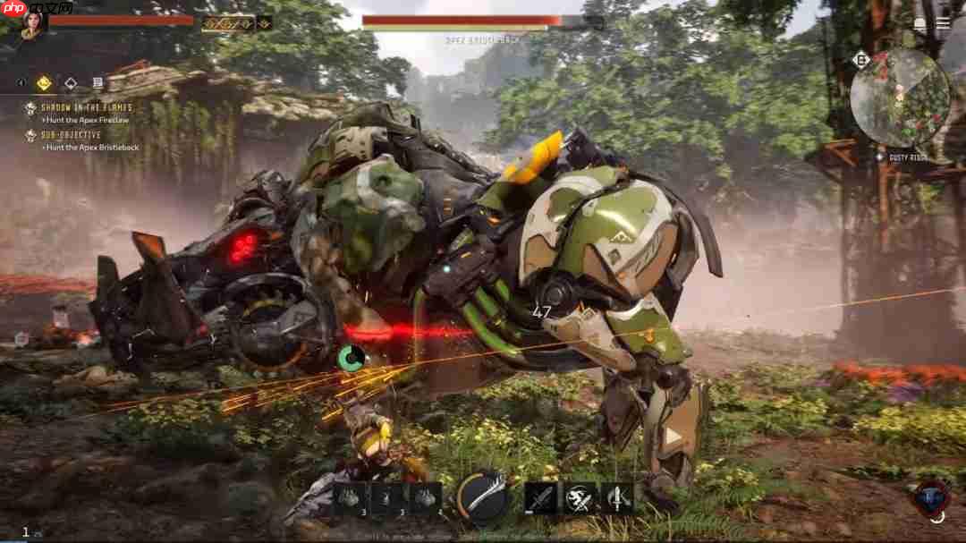 《地平线：钢铁边境》新情报：有12种武器供选择