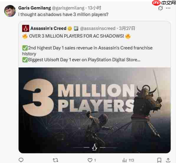 2025年Steam新作在线排名 《怪物猎人：荒野》遥遥领先