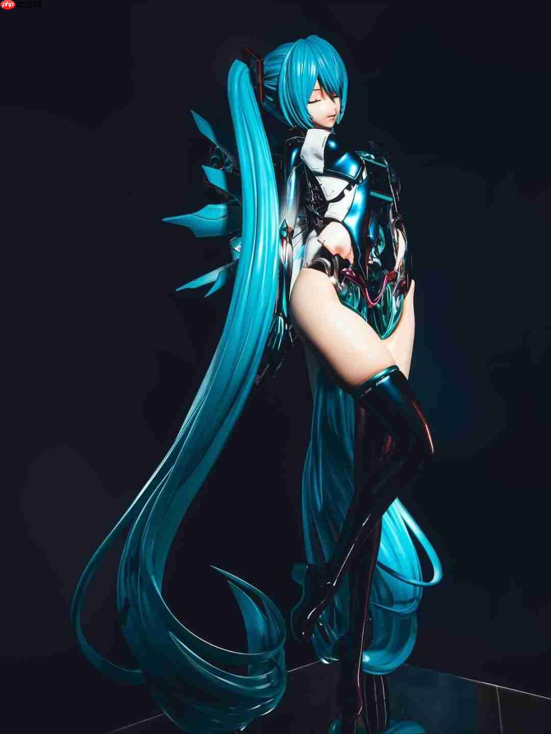 全球首台初音未来人形造型电竞主机 栩栩如生!