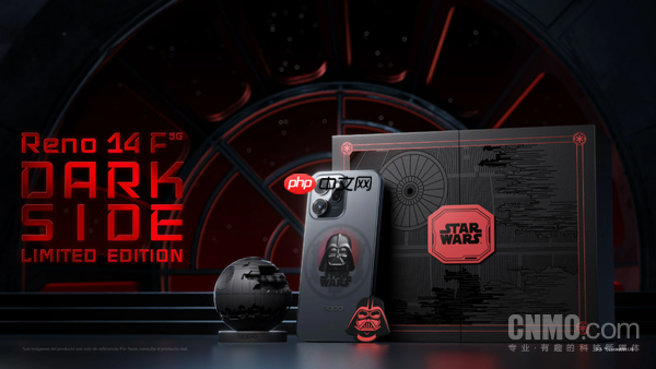 OPPO Reno 14F星战限量版发布:定制浮雕+专属配件