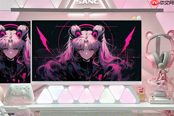 盛色推出新款24.5寸显示器:FHD 260Hz屏到手仅659元